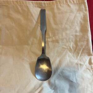 Dirilyte Stainless Steel ARIA Serving Spoon Japan Made MCM Flatware